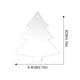 thumbnail image 3 of Adornos navideños, adornos navideños, regalos navideños, comercio exterior, decoración navideña, copos de nieve con agujeros, láminas acrílicas transparentes en blanco, colgantes navideños, pegatinas, 3 of 6