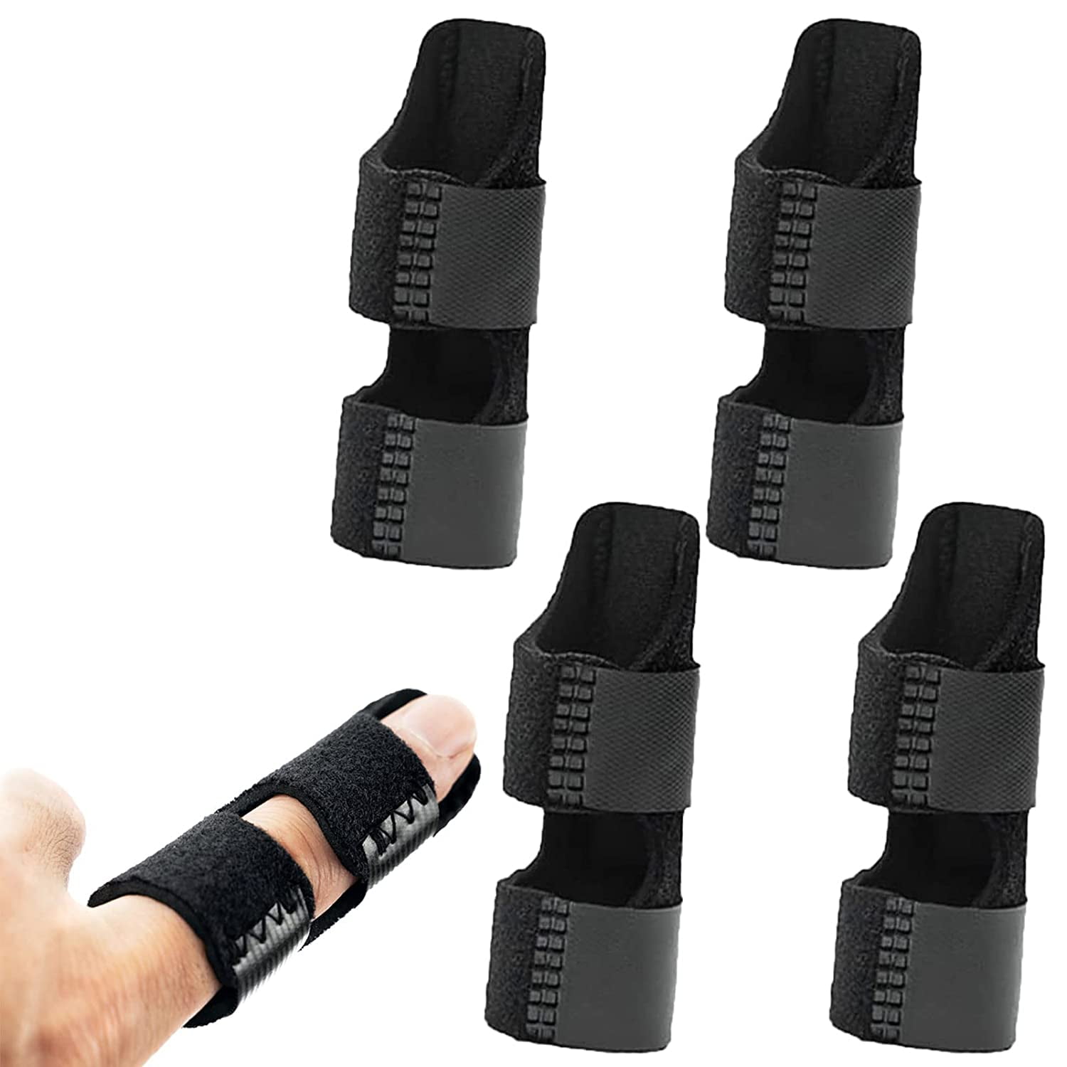 Trigger Finger Splint 4pc Mallet Finger Splints For Trigger Finger