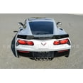 thumbnail image 3 of Extreme Online Store Replacement For 2014-2019 Chevrolet Corvette C7 | Z06 Z07 Stage 3 Style Rear Trunk Center Wickerbill Spoiler (Light Tinted), 3 of 11