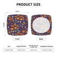 thumbnail image 5 of KLL Thanksgiving Turkey 2 Pattern Seat Covers for Dining Room Chairs,Washable Chair Seat Chair Covers Seat Protector-Two Pieces, 5 of 7
