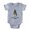 Heather Grey, variant on CafePress - Mardi Gras Beagle - Cute Infant Baby Football Bodysuit