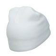 thumbnail image 3 of Merry Christmas Santa Claus Embroidered Short Beanie - White OSFM, 3 of 5