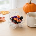 thumbnail image 5 of Carriage Centerpieces for Tables, Princess Pumpkin Carriage Candy Holder, Iron Tabletop Centerpiece Decoration, Candy Cart Container for Halloween, Wedding, Birthday Party Favors, 5 of 7