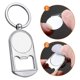 thumbnail image 5 of 10 Pcs Sublimation Blank Keychain Metal Bottle Opener Blank Key Ring Heat Transfer Rectangular Subl, 5 of 5