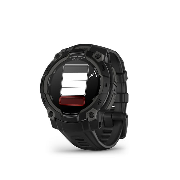 Garmin Instinct® 3 AMOLED GPS Smartwatch - 45-mm - Black with