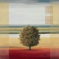 thumbnail image 2 of Pinto, Patricia 12x12 Gold Ornate Wood Framed with Double Matting Museum Art Print Titled - Apple Tree I, 2 of 4