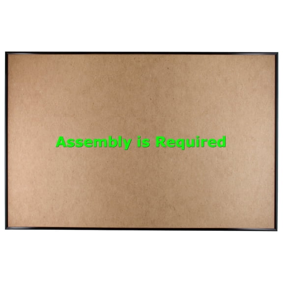 Quadro Frames 22x36 inch Picture Frame, Black, Style P375-3/8 inch Wide Molding