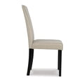 thumbnail image 3 of Pim 19 Inch Dining Side Chair- Set of 2- Upholstered- High Backrest- Beige, 3 of 6