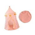 thumbnail image 6 of Vaveren Kids Play Tent Child Castle Play Tent for Playgrounds Daycare Birthday Party Pink, 6 of 8