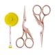 thumbnail image 3 of 2 tijeras de acero inoxidable para , tijeras de cigüeña dobdas para sastrería con cinta métrica de 150 cm para , costura, costura, punt Soledad Tijera de sastre, 3 of 10