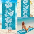 thumbnail image 4 of Yaoyar Microfiber Lightweight Thin Beach Towel Sandproof Compact Clearance Towels Quick Dry Sand Free Pool Swim Fast Drying Sandless Blanket Travel Vacation Women Men Adult Gift 27.55x59.05in, 4 of 8