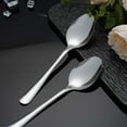 thumbnail image 5 of MOQIN Dinner Spoon, Tablespoons,Premium Food Grade Stainless Steel Spoons,Durable Metal Spoon,Tablespoon,Silverware Spoons Only,Mirror Finish & Dishwasher Safe,Use for Home,Restaurant, 5 of 9