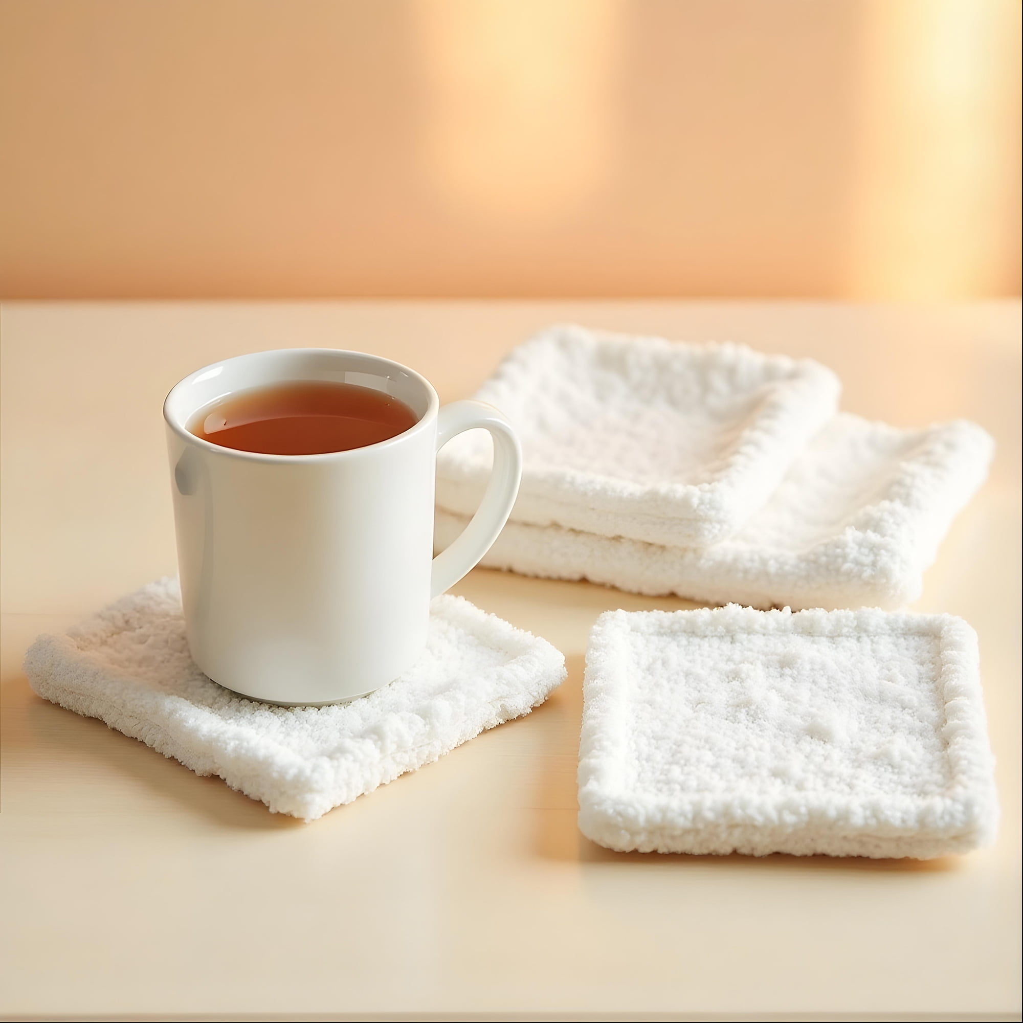 Cut by the Yard 100% Cotton Terrycloth, White , 44" Wide for Sewing by David Textiles
