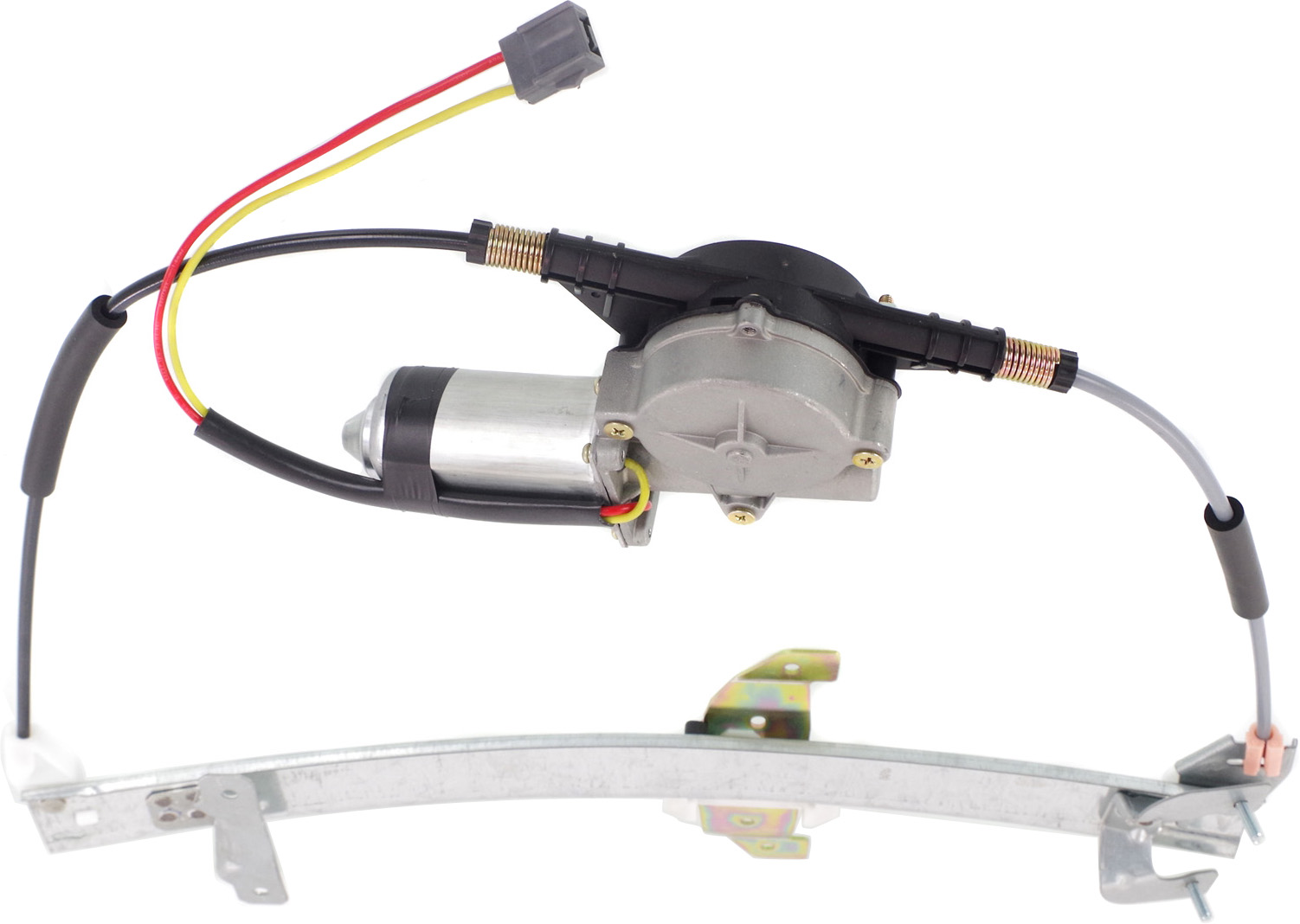 Window Regulator For 1995-1997 Lincoln Town Car Rear, Right Passenger Power With Motor
