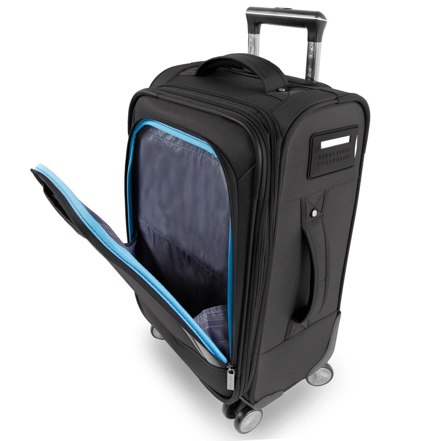perry ellis portfolio suitcase