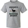 thumbnail image 3 of Inktastic Bow Hunter Grandpa Hunting Buddy Youth T-Shirt, 3 of 5