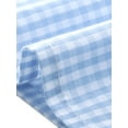 thumbnail image 5 of DARING DIVA Women's Plaid Puff Sleeves Vintage Gingham Blouses XS Light Blue, 5 of 6