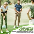 thumbnail image 6 of Lsupdaol Golf Grip Trainer & Connection Band, Club Grip Trainer Aid Attachment and Swing Correcting Arm Band Kit for Right Handed Men Women Golfer Beginner Fix and Elbow Position, 6 of 8