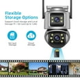thumbnail image 2 of Refurbished Losei A32 8MP 4K Wireless Outdoor Security Camera With Light Alarm, 2 of 3