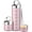 Pink, variant on Metal Travel Pill Organizer, Portable Waterproof Weekly Pill Box, Large Aluminum Alloy Container, 7 Day Daily Medicine Organizer