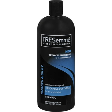 TRESemme Smooth & Silky with Moroccan Argan Oil Shampoo, 28 (Best Shampoo For Silky Smooth Hair)