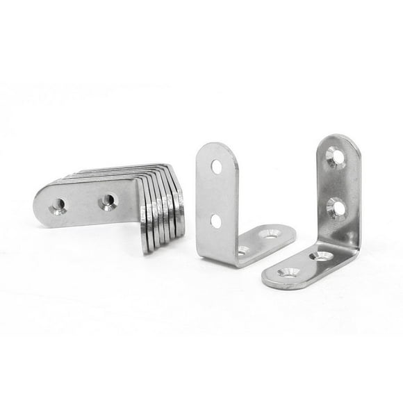 5Pcs 40mm * 40mm * 16mm Stainless Steel 90 Degree Angle Bracket