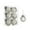 D, variant on 6PCS White Christmas Ball Ornaments - 3.14" Shatterproof Xmas Tree Decorations for Holiday & Party Decor