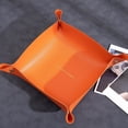 thumbnail image 1 of Bandeja de valet plegable Macarena naranja 25.5x25.5cm, 1 of 8
