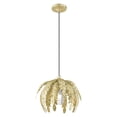 thumbnail image 4 of Livex Lighting  1-Light Mini Pendant, 41231 Winter Gold 12.625" DIA 12.25 - 90" ADJ H N/A Gold, 4 of 14