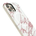 thumbnail image 2 of LuMee Halo Light Up Selfie Case for Apple iPhone 13 Pro Max - Rose Metallic White Marble, 2 of 6
