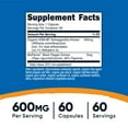 thumbnail image 5 of Nutricost KSM-66 Ashwagandha Root Extract Supplement 600mg, 60 Vegetarian Capsules, 5 of 5