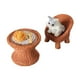 thumbnail image 1 of Figura de gato en miniatura con muebles, modelo de diorama, accesorio para fotos, juguete de simulación Gato con garras abiertas, 1 of 9