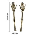 thumbnail image 3 of Halloween Decorations Outdoor Scary,Halloween Garden Ghosts Horrible Decor,Halloween Skull Arm 2 Pcs Set About Inserted Ghost Hand Broken Ghost Claws Artificial Human Skeleton Props Tombstone, 3 of 9