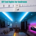thumbnail image 6 of PANGTON VILLA Led Strip Lights 65.6 ft for Bedroom, Led Light for Room,RGB Color strip light with Remote and Power Supply, 6 of 6