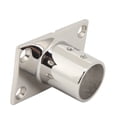thumbnail image 1 of Boat Handrail Fitting Rectangular Base Silver Rugged Rustproof Boat Deck Handrail for Marine Yacht, 1 of 7