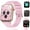 Gold case pink silicone, variant on Smart Watch for Men Women 1.72" HD Full Touch Screen Smartwatch with Bluetooth (Answer/Make Calls) IP67 Waterproof Fitness Watch with 100+ Sports Modes Pedometer Compatible with iOS/Android
