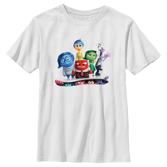 Boy's Inside Out 2 New Emotions  Graphic T-Shirt