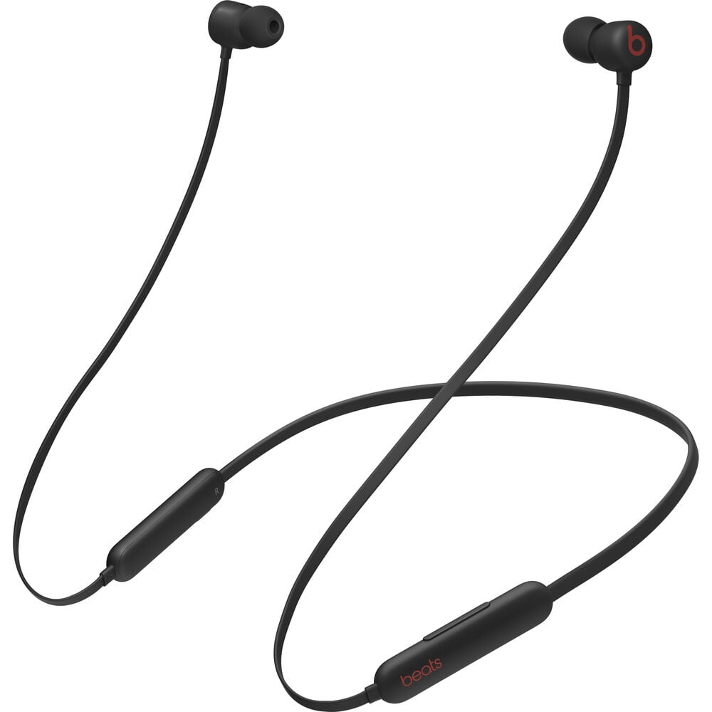 Beats Flex Wireless In-Ear Headphones (Black) Bundle + Accessories