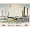 thumbnail image 2 of Vintage Apple Collection 24x20 Gold Ornate Wood Framed with Double Matting Museum Art Print Titled - British Railways, 2 of 4