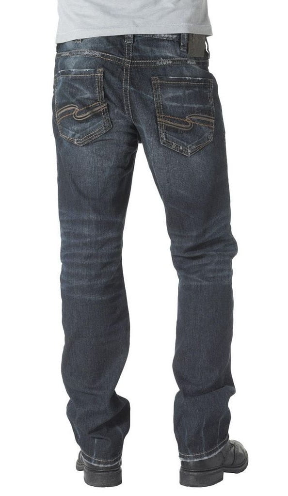 mens silver jeans grayson