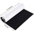 thumbnail image 2 of BENECREAT Halloween Black Self-Adhesive Felt Fabric 15.7" x 78.7" Shelf Liner for DIY Costume Making and Jewelry Drawer Box Fabric Peel Stick, 1mm Thick, 2 of 8