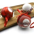 thumbnail image 3 of Decoraciones para árboles de Navidad, bola de Navidad de espuma, pegatinas con patrón de alce de 7,5 CM, bola de memoria pintada, diseño de escena navideña, 3 of 4