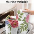 thumbnail image 5 of Pioneer Flower Floral Print Pattern Bathroom Rugs Mat, Non Slip Microfiber Bathroom Rug with Rubber Backing, Soft Mats for Bathroom Floor Tub Shower, 24"x60", 5 of 5