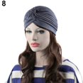 thumbnail image 2 of Flmtop Mode Femmes Style Indien Turban Plissé Extensible Chapeau Bandeau, 2 of 7