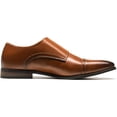 thumbnail image 2 of Zapatos BMNY Para Hombre De Vestir Con Hebilla Café Talla 29, 2 of 4