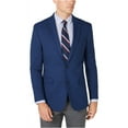 thumbnail image 2 of Tommy Hilfiger Mens Trevor Two Button Blazer Jacket, Blue, 38 Regular, 2 of 2