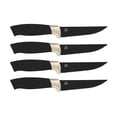 thumbnail image 4 of Beautiful by Drew Barrymore 4 Piece Steak Knife Set, Black Sesame, 4 of 10