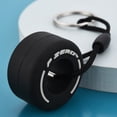 thumbnail image 1 of Llavero de neumático de goma suave, decoración de coche, regalos de accesorios de coche, pequeños obsequios, 1 of 6