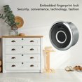 thumbnail image 4 of Hidden File Cabinet Lock, Fingerprint Cabinet Lock Safe Administrator Mode Efficient  For Home, 4 of 8