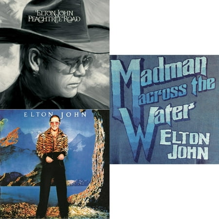 Peachtree Road (2LP) & Caribou (50Th Anniversary Edition/2LP/Blue Vinyl) & Madman Across The Water (LP)